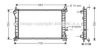 AVA QUALITY COOLING FD2265 Radiator, engine cooling